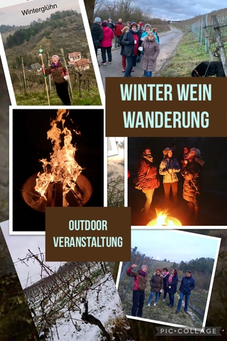Winterweinwanderung outdoor